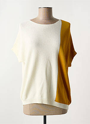 Pulover bej MARIA BELLENTANI femeie