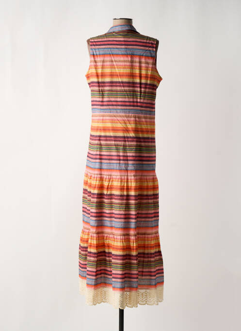 Rochie lungă portocaliu FUEGO WOMAN femeie