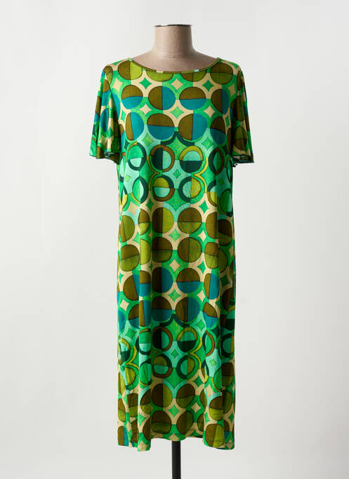 Rochie midi verde MARIA BELLENTANI femeie