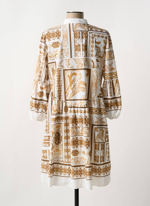 Rochie scurtă alb LESLIE femeie