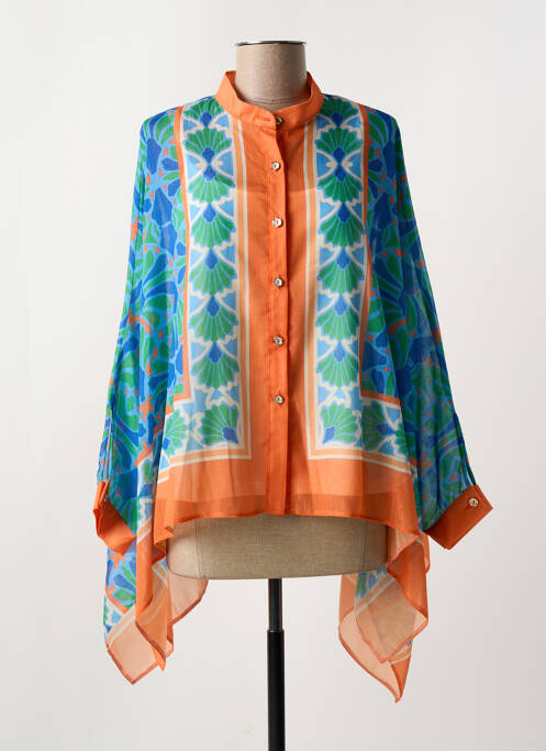 Tunică mâneci lungi albastru LESLIE femeie