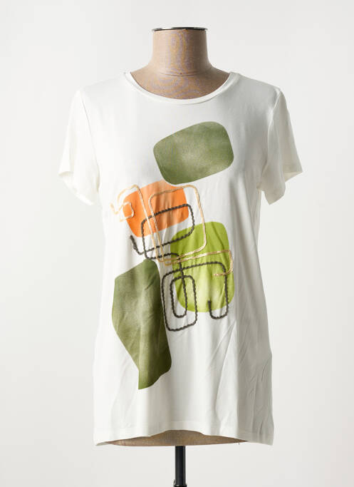 Tricou alb ELEONORA AMADEI femeie