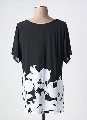 Tricou croială dreaptă mâneci scurte negru JOSEPH RIBKOFF femeie