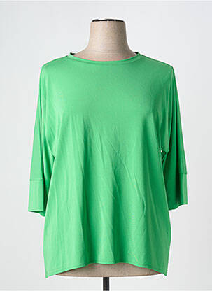 Tricou mâneci 3/4 mâneci 3/4 verde MARIA BELLENTANI femeie