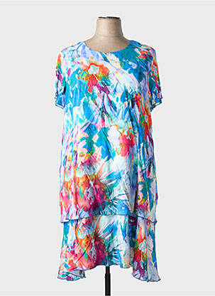 Rochie midi albastru GEVANA femeie