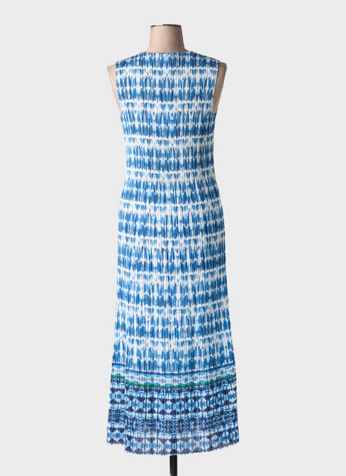 Rochie lungă albastru LEO & UGO femeie