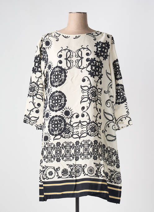 Rochie midi bej MARIA BELLENTANI femeie