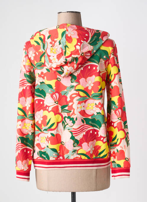 Hanorac cu glugă roșu LEO & UGO femeie