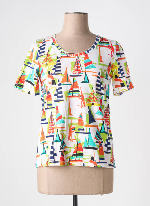 Tricou portocaliu LEO & UGO femeie