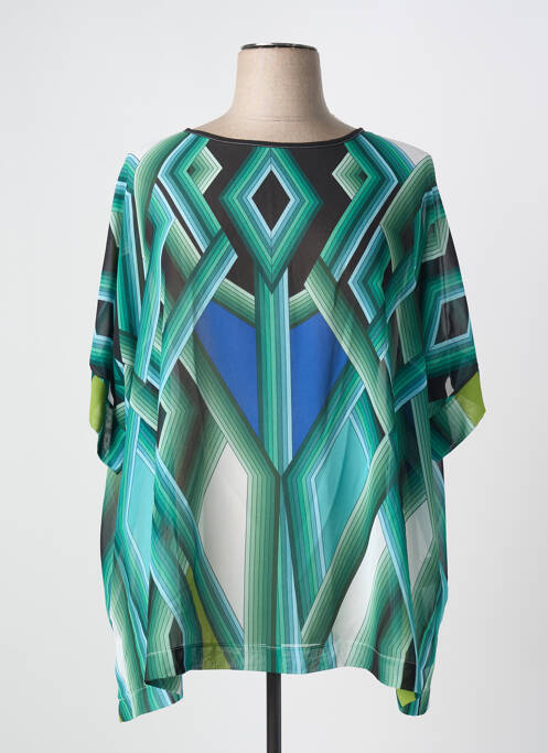 Tunică mâneci lungi verde ELEONORA AMADEI femeie