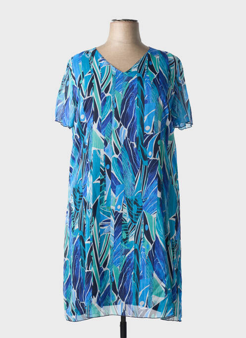 Rochie midi albastru GEVANA femeie