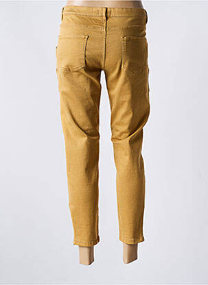 Pantalon 7/8 elasticitate mărime normală bej IKKS femeie