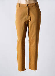 Pantalon chino talie joasă talie joasă galben ONE STEP femeie