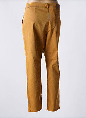 Pantalon chino talie joasă talie joasă galben ONE STEP femeie