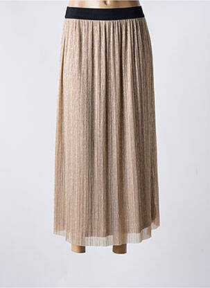 Fustă midi bej LA FEE MARABOUTEE femeie