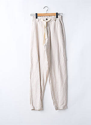 Pantalon drept bej MAT DE MISAINE femeie