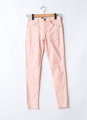 Blugi cu croială slim portocaliu ONE STEP femeie