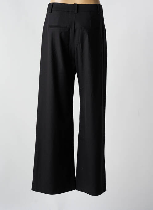 Pantalon larg negru SUNCOO femeie