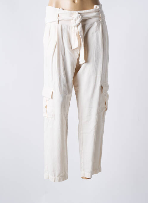 Pantalon cargo bej IKKS femeie