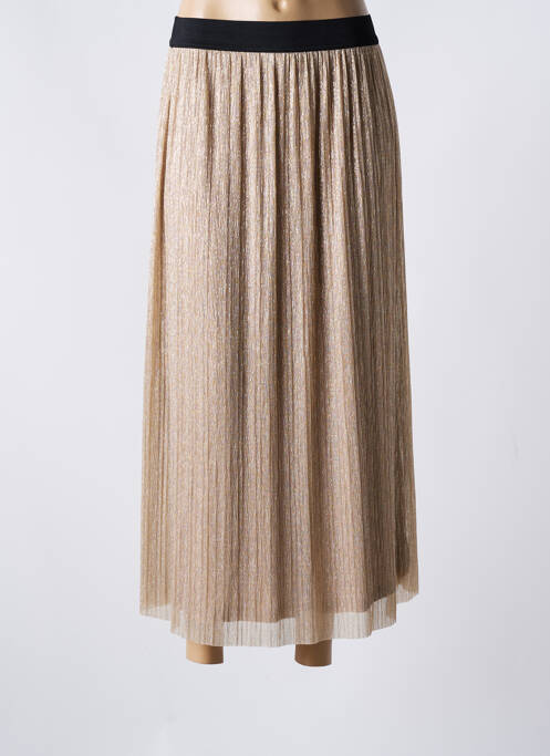 Fustă midi bej LA FEE MARABOUTEE femeie