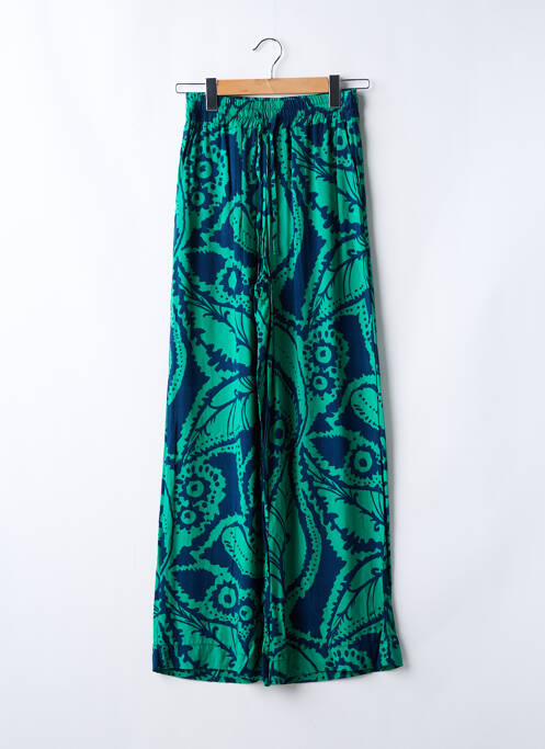Pantalon larg verde LA FEE MARABOUTEE femeie