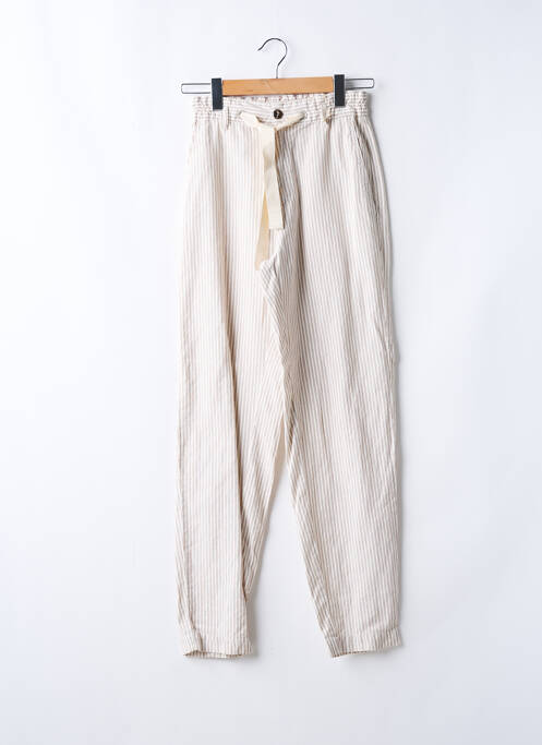 Pantalon drept bej MAT DE MISAINE femeie