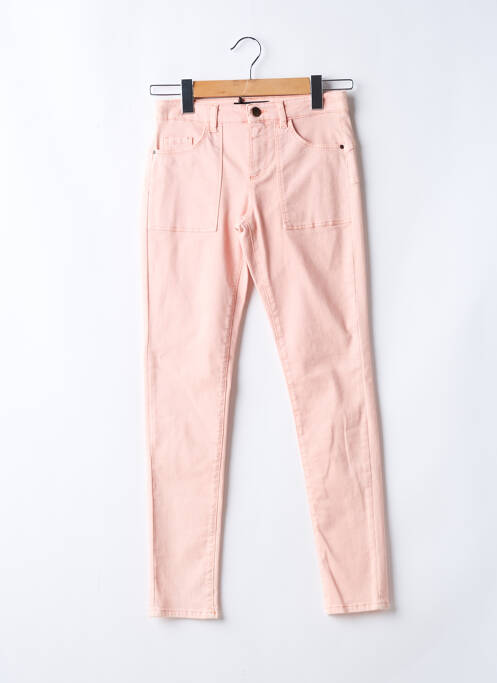 Blugi cu croială slim portocaliu ONE STEP femeie