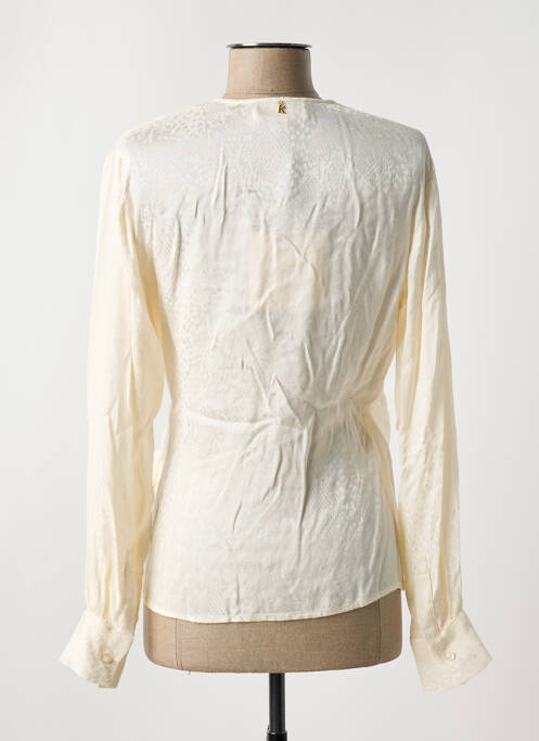 Cardigan petrecut bej KOCCA femeie