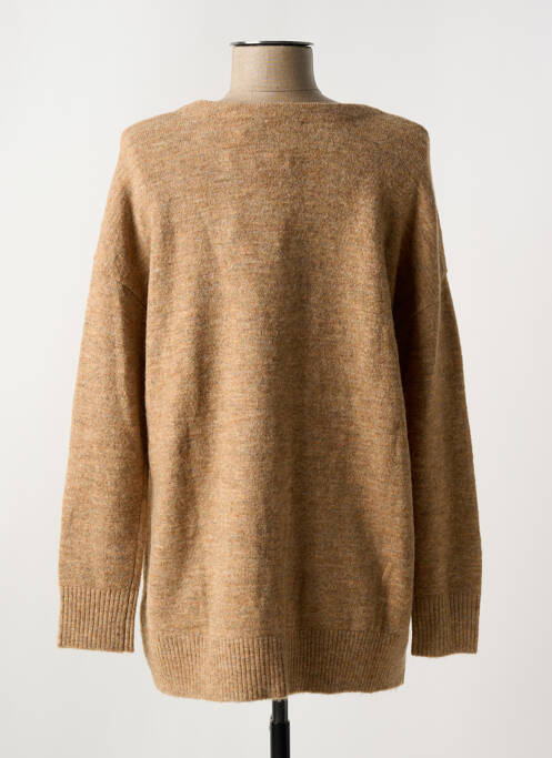 Vestă cu mâneci lungi bej DIPLODOCUS femeie