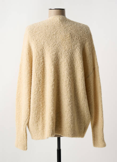 Vestă cu mâneci lungi bej MAT DE MISAINE femeie