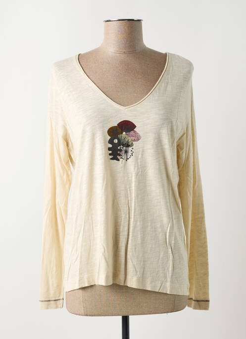 Top bej DIPLODOCUS femeie