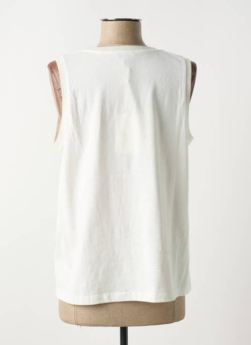 Top alb LA FEE MARABOUTEE femeie