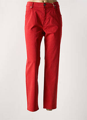 Pantalon slim roșu MAT DE MISAINE femeie