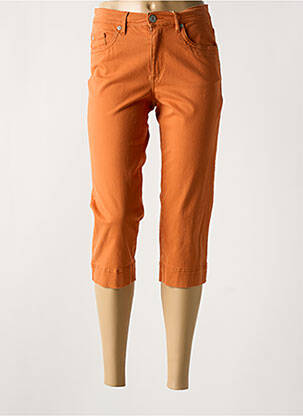 Pantalon trei sferturi portocaliu MAT DE MISAINE femeie