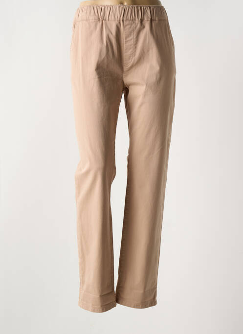 Pantalon drept bej REIKO femeie