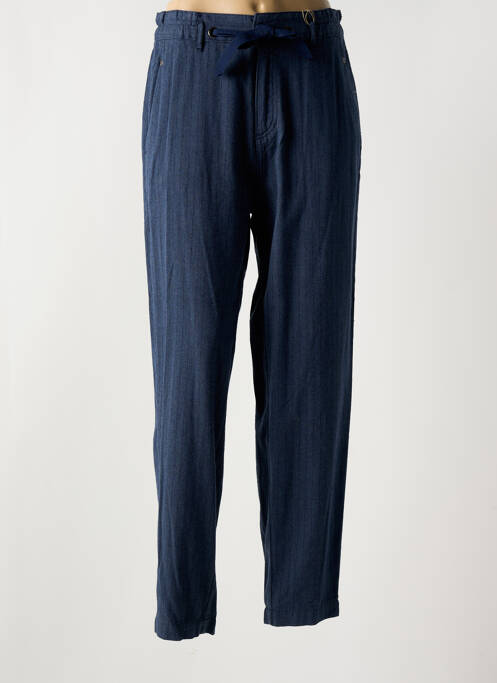 Pantalon chino albastru MAT DE MISAINE femeie