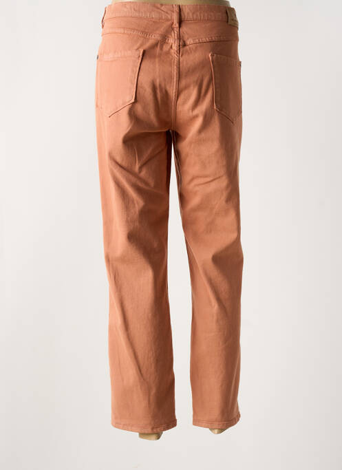 Blugi cu croială dreaptă portocaliu MAT DE MISAINE femeie