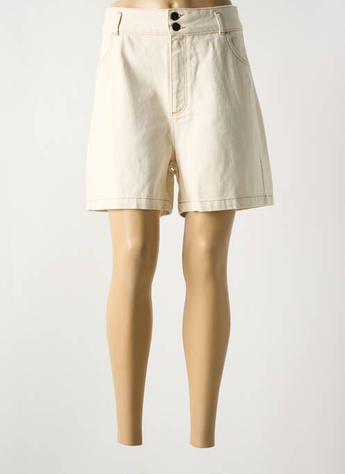 Bermudă bej ONE STEP femeie