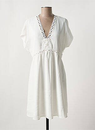 Rochie midi alb IKKS femeie