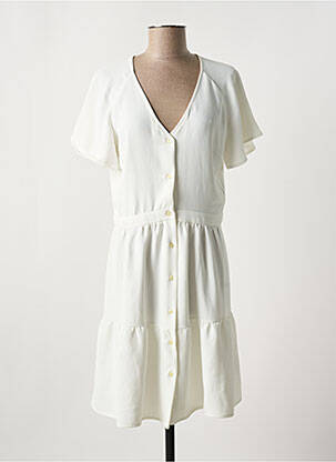 Rochie midi alb IKKS femeie