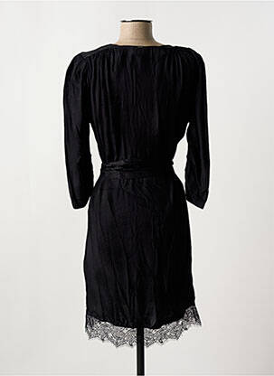 Rochie midi mâneci lungi mâneci lungi negru IKKS femeie