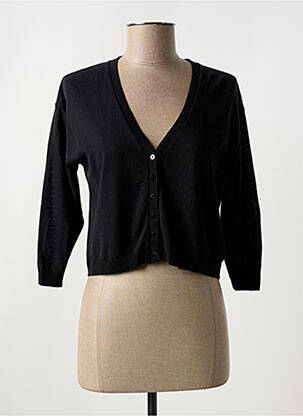 Vestă cu mâneci lungi negru LA FEE MARABOUTEE femeie