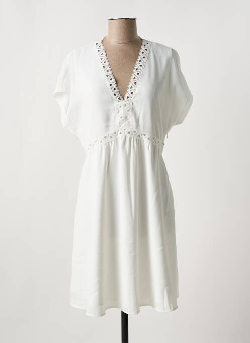 Rochie midi alb IKKS femeie