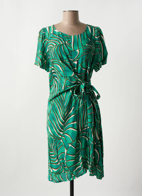 Rochie midi verde ONE STEP femeie