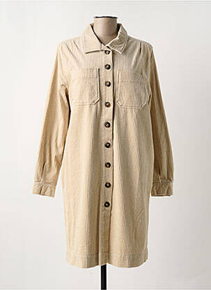 Rochie midi bej MAT DE MISAINE femeie