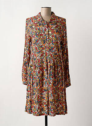 Rochie midi portocaliu DIPLODOCUS femeie