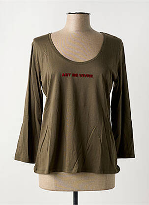 Tricou verde ONE STEP femeie