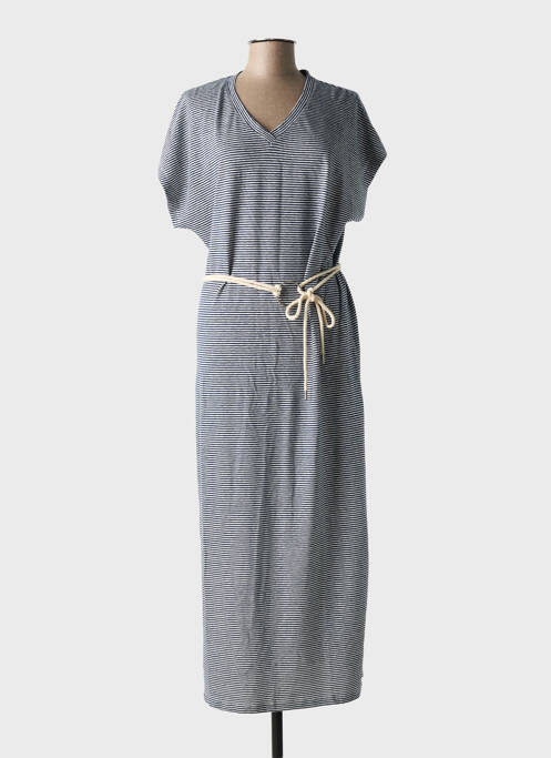 Rochie lungă albastru MAT DE MISAINE femeie