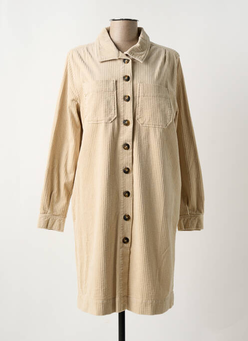 Rochie midi bej MAT DE MISAINE femeie