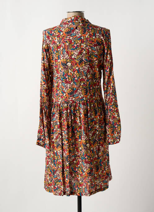 Rochie midi portocaliu DIPLODOCUS femeie